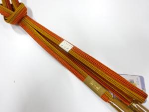 未使用品　正絹　撚り房　手組帯締め